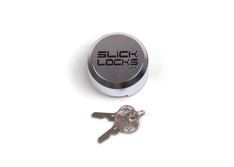 SL-AL-PL 1 Replacement Aluminum Puck Lock (Lock Only, Spinner and cover sold separately) Spinners are required for locks.