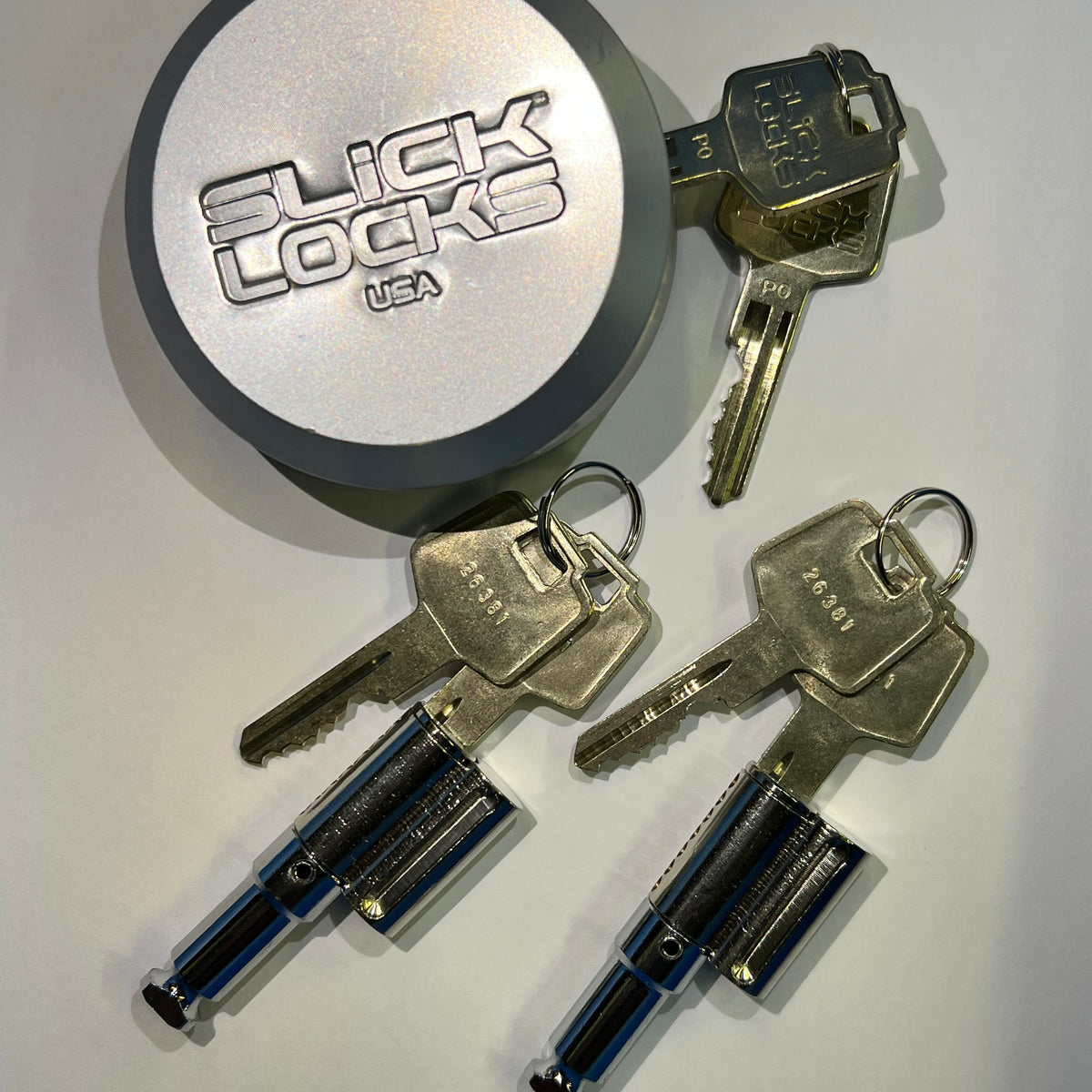 Lock Bundle RPL 930-3 Replacement Puck Lock Bundle #3 - (Spinner NPS-10 and Weathe ...
